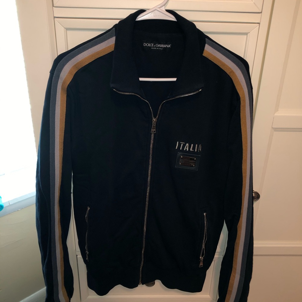 Vintage dolce & gabbana zip up jacket